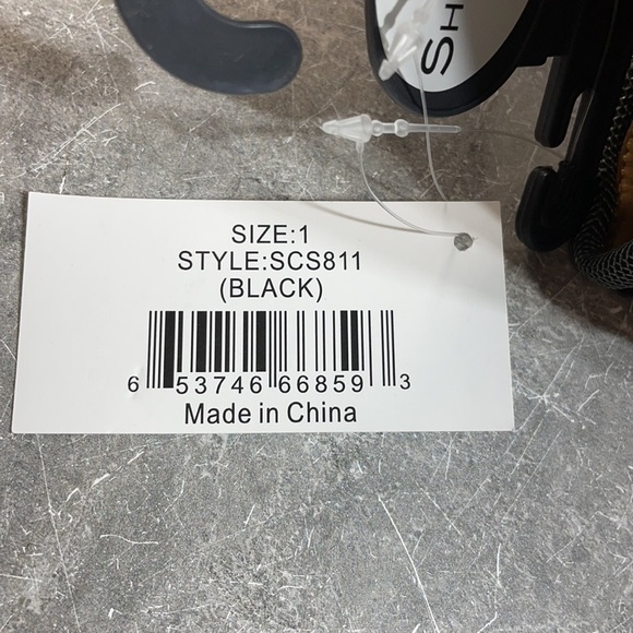 ShoesShox SCS811 Loafer Black Size 1m - Picture 9 of 9